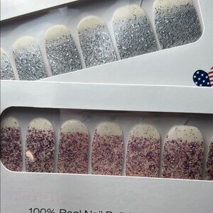 Color Street Dripping In Diamonds Mount Crushmore Glitter Nail Strips